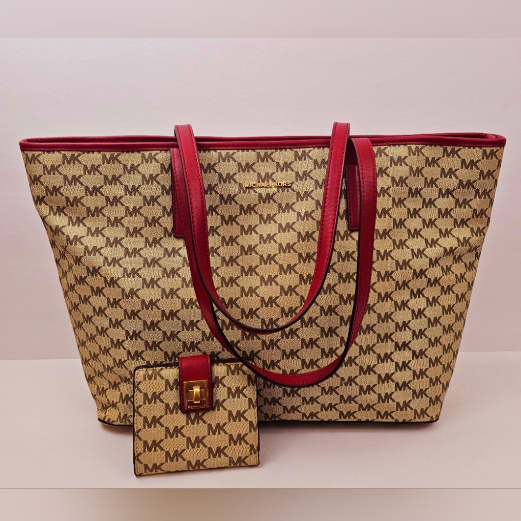 Micheal Kors Signature Lg Tote